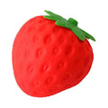Squishy aardbei 15 x 14 cm, vooraanzicht