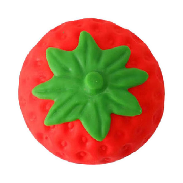 Squishy aardbei, tweede aanzicht