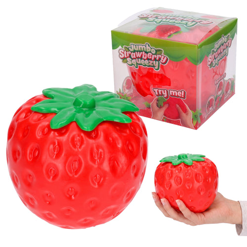 Squishy aardbei, vooraanzicht